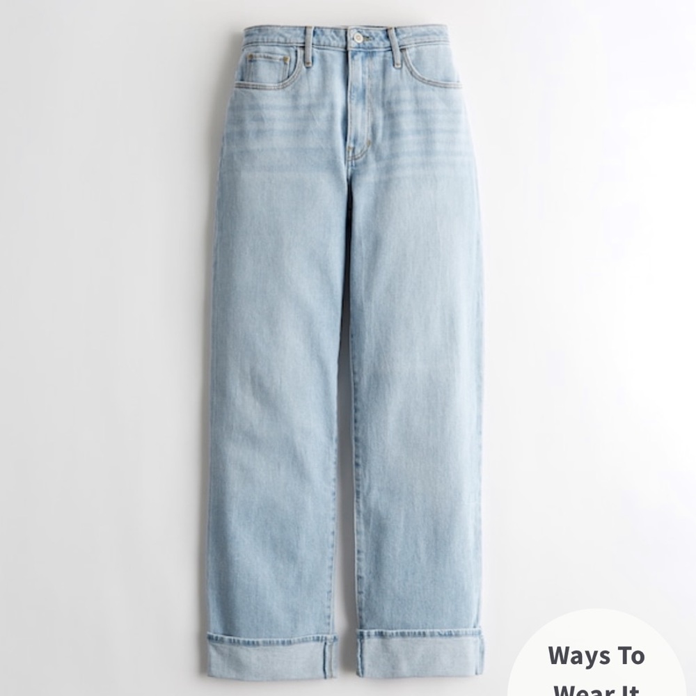 Hollister Ultra High Rise Dad Jeans